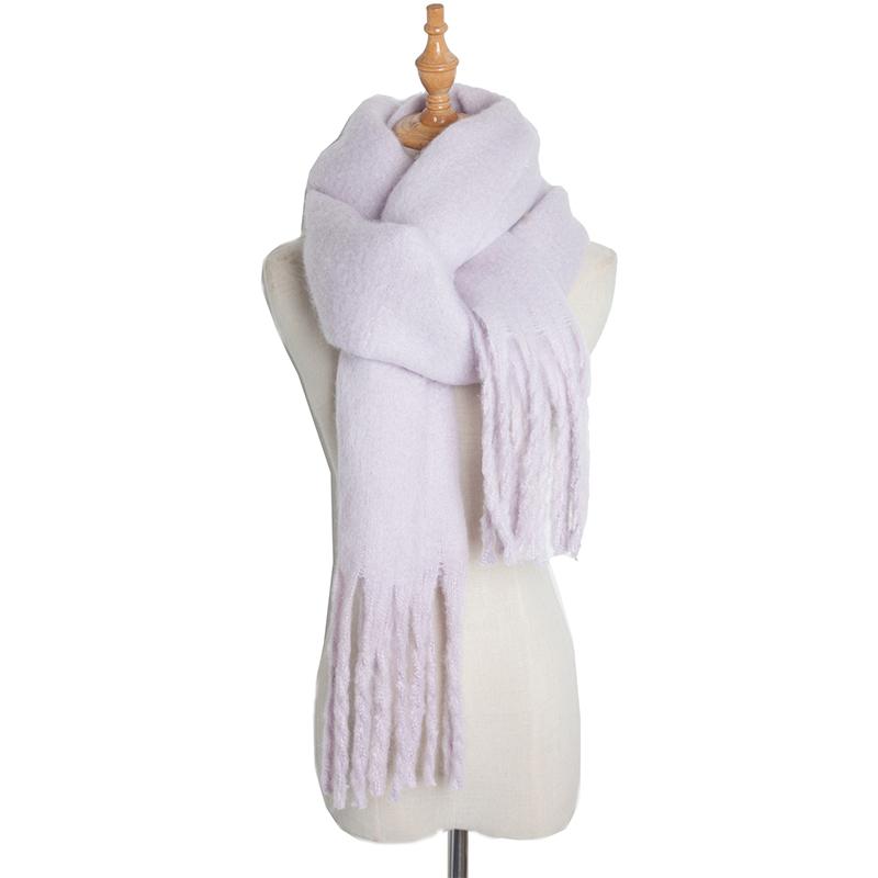 Women Men Knitted Winter Retro Plaid Scarf Imitation Cashmere Pashmina Warm Scarve Pareo Foulard Male Mujer Wrap Shawl Unisex
