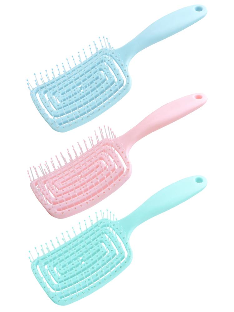Hairbrush Hollow Out Hair Brush Scalp Massage Combs Hair Styling Detangler Fast Blow Drying Detangling Tool Wet Dry Curly Hair