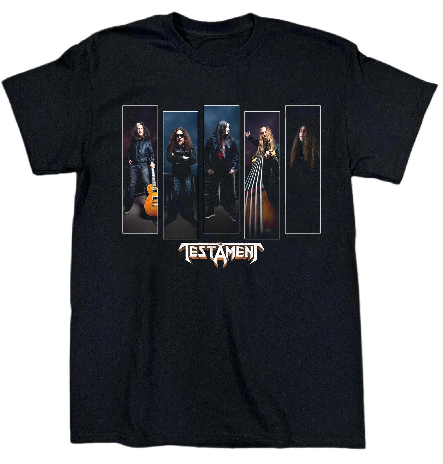 NEW Testament Band Members Heavy Cotton Black S-5XL T Shirt TR751 XXXL