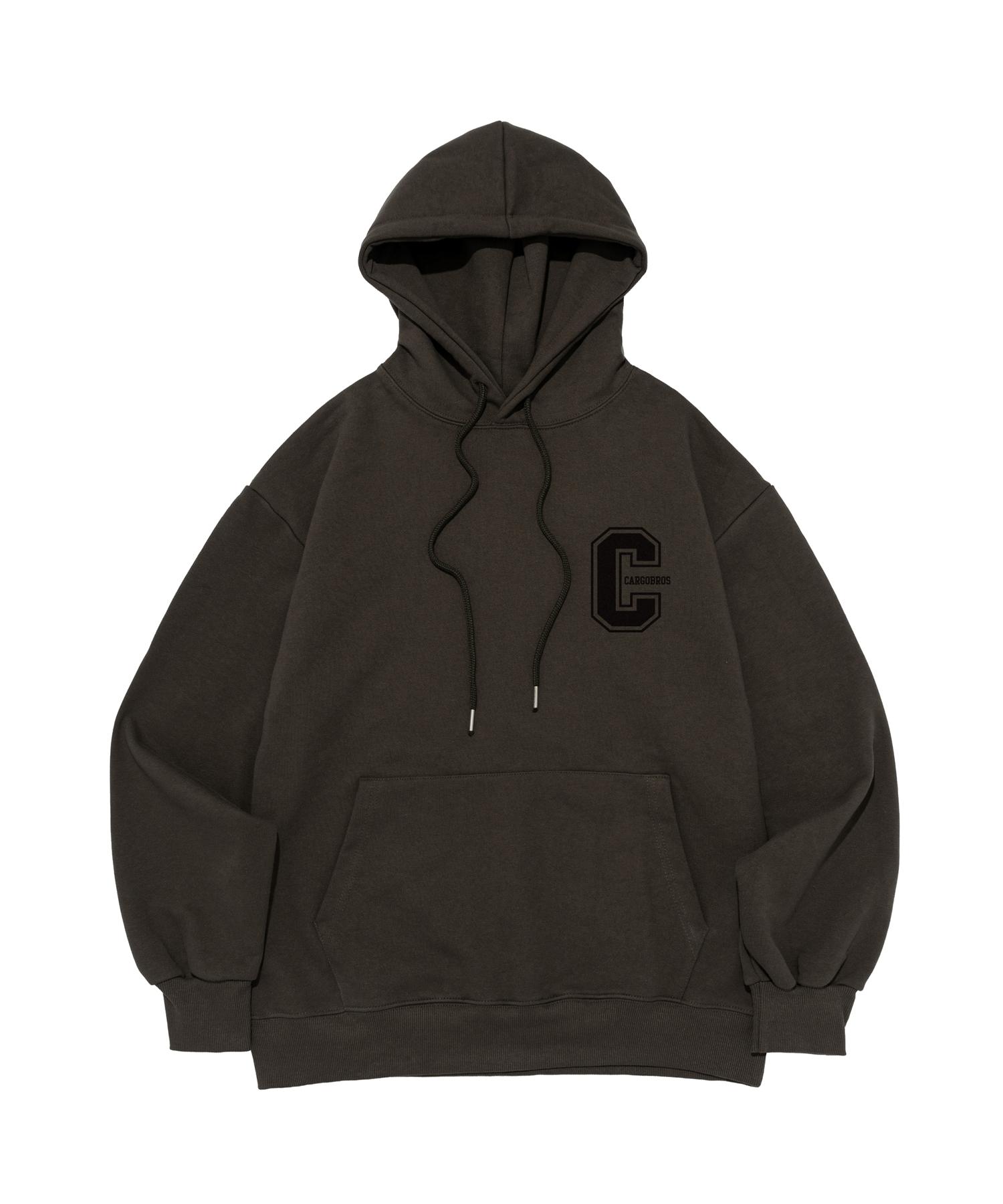 Cargo Bros For Woman C Logo Hoodie (Khaki) M
