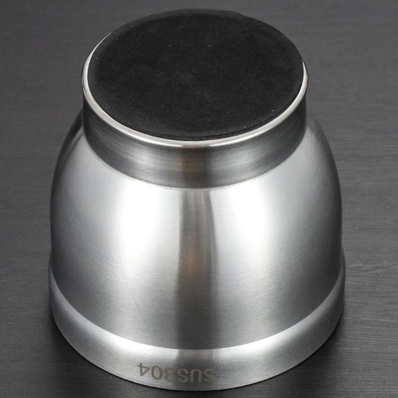 Effektiv mortel och stöt set Matkvarn Pillerkross Kryddkvarn 304 Rostfritt stålmaterial för kök