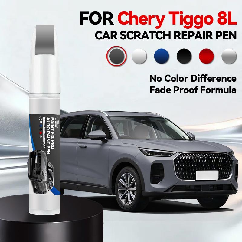 For Chery Tiggo 8L 1990-2026 Drive Paint Repair Brush Touch Up Scratch Remover DIY Auto Accessories Black White