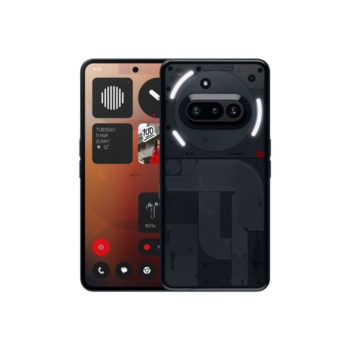 Smartphone Nothing Phone (3a) 5G 8Go 128Go Noir Dual SIM Snapdragon™ 7s Gen 3