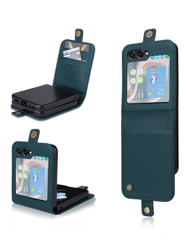 

Магнітний гаманець-книжка для Samsung Galaxy Z Flip 7 6 | Ультратонкий дизайн Преміальний розкішний чохол для Samsung Galaxy Z Flip 5 4 3 Galaxy Z Flip3 5G