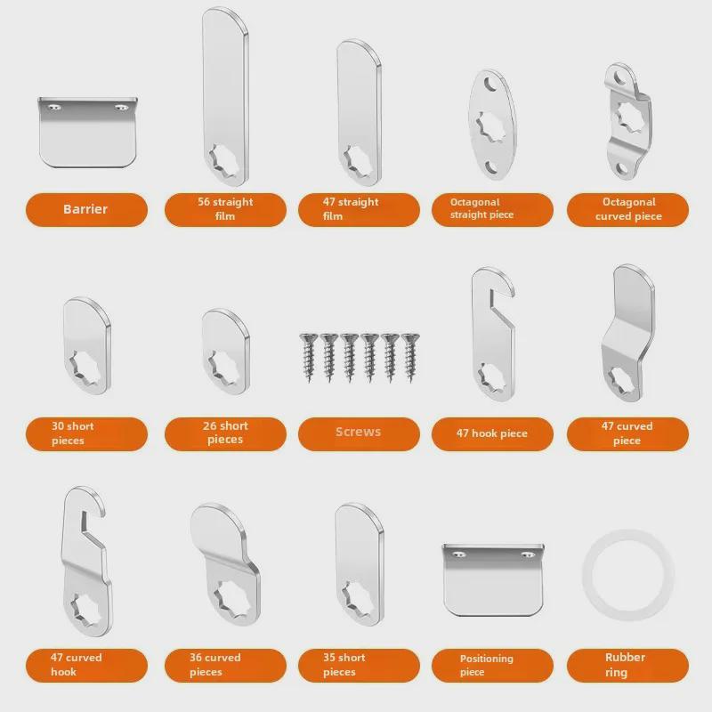 Přeshraniční Zahraniční Obchod Poštovní Schránka Zásuvkový Zámek Sada s Jazýčkovým Zámkem, Přepážkou a Hákovým Kusem - Samostatně Baleno