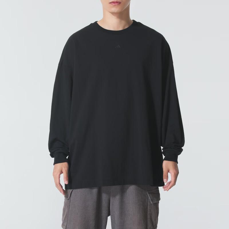 Adidas Unisex Basketball Long-Sleeve T-Shirt JX5580 S