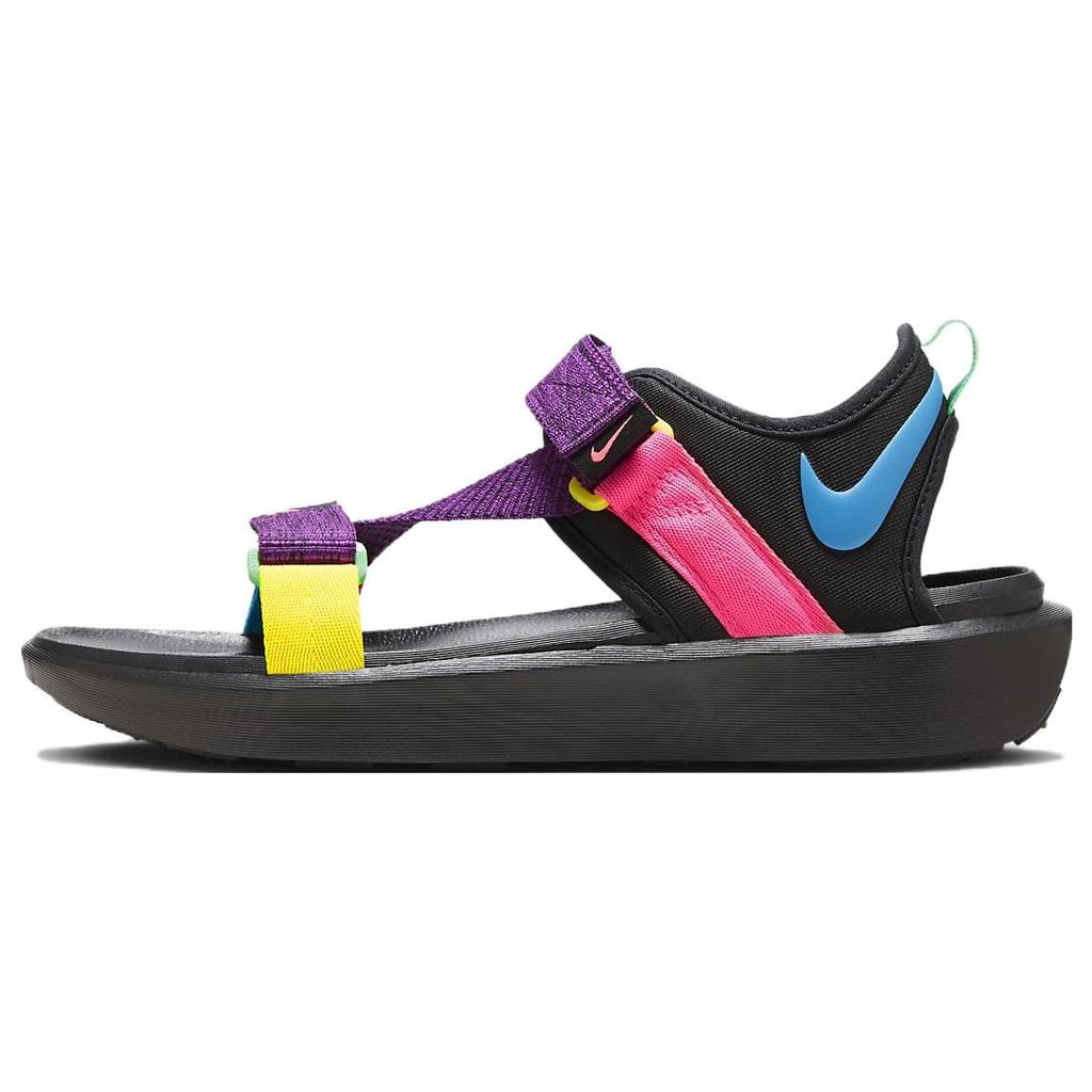 Nike Vista Sandal Black Multi-Color Men Sneakers Blue-Lightning Phantom Hyper-Pink FN9327-040
