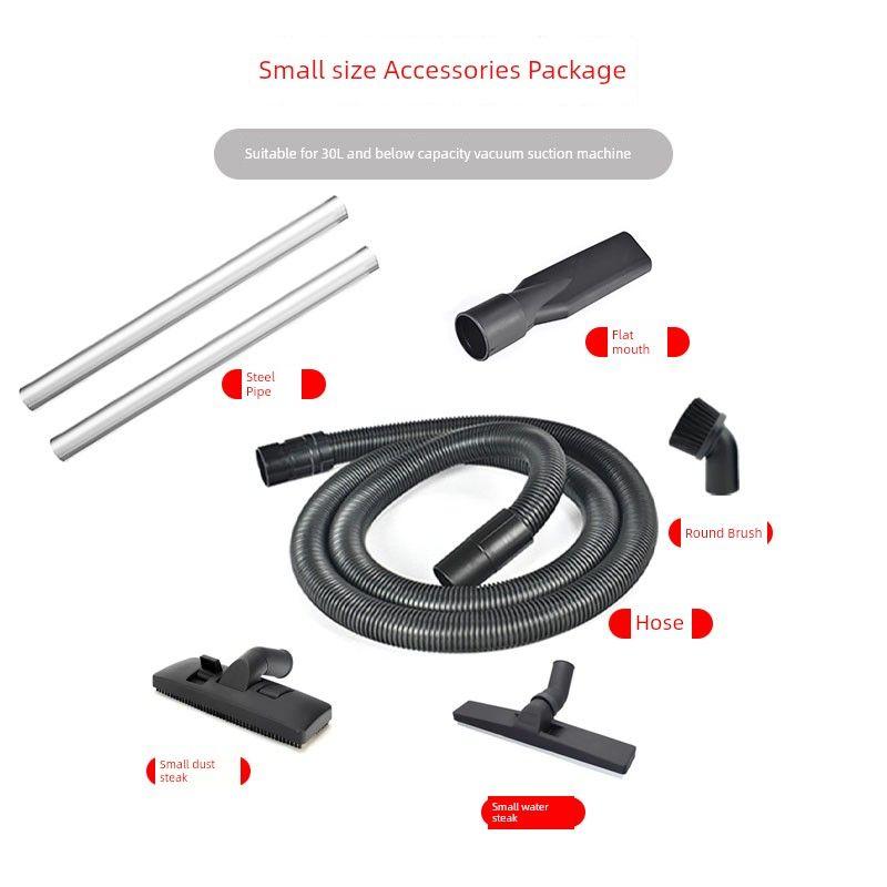 Attack CHARLES BARNES Vacuum Cleaner Accessories Suit Hose Vacuum Cleaner Handle Squeegee Head Flat Nozzle Steel Pipe Dust Bag Neutral Bf501