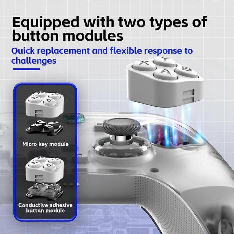 Z04 Wireless Game Controller Bluetooth-compatible Gamepad with Charging Base for Nintendo Switch Com