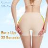 Ice Silk Seamless Women's Safety Shorts: Summer Thin, Anti-Exposure, Non-Roll Hem, High Waist, Tummy Control, 3/4 Length.