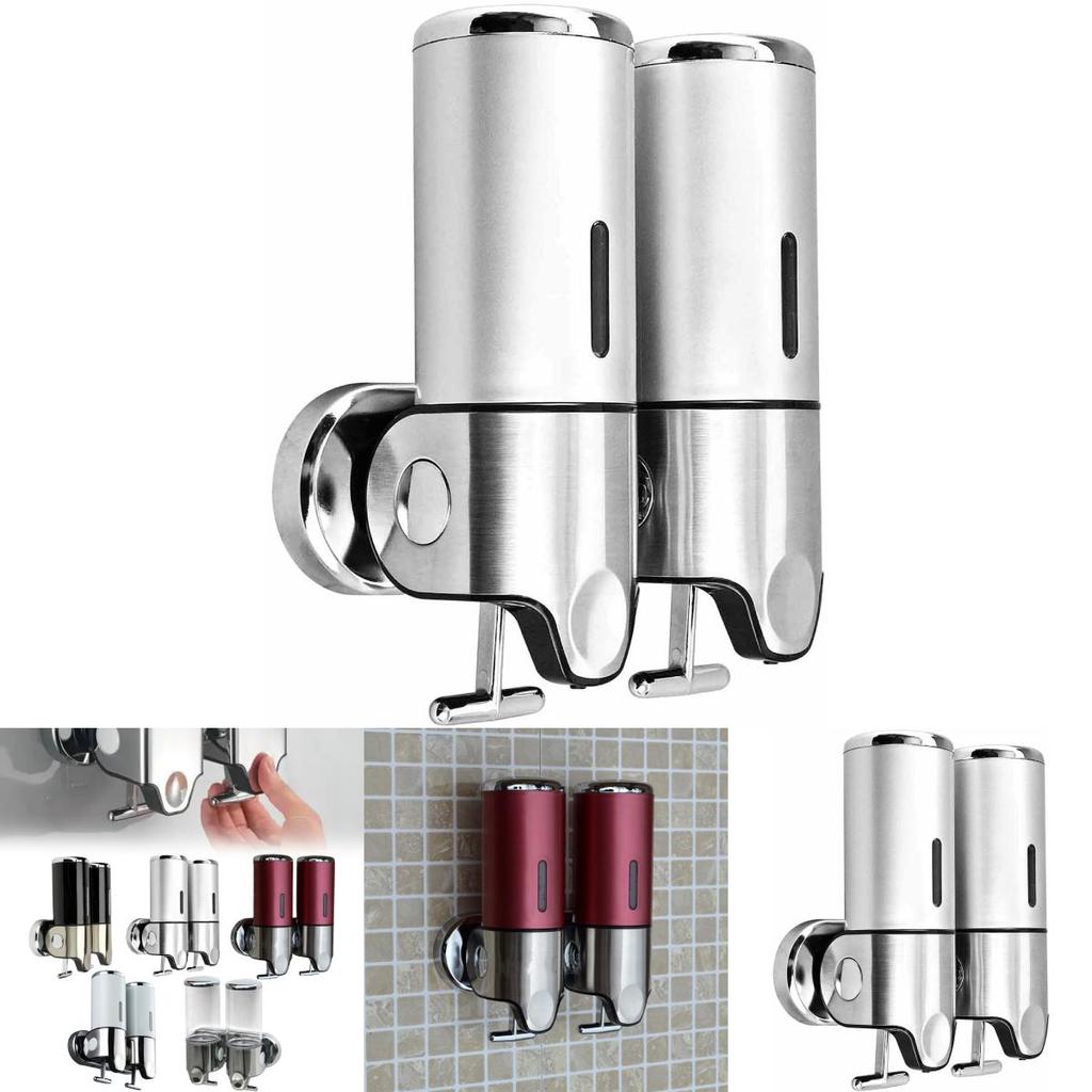 Modern Minimalist Abs Soap Dispenser With Manual Push For Hotel Bathroom Use