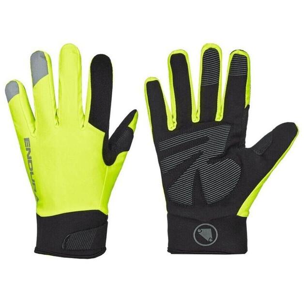 Велоперчатки Endura Strike Waterproof (желтые)