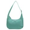 New Women's Simple and Versatile Solid Color Shoulder Bag Daily Commute To Work Armpit Bag