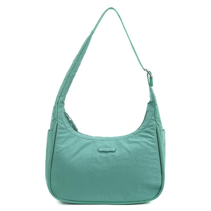 New Women's Simple and Versatile Solid Color Shoulder Bag Daily Commute To Work Armpit Bag