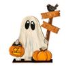 Halloween Ghosts Shelves Ghosts Home Decor Wooden Crafts Ornament