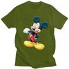 Mickey Mouse Minnie Anime T Shirt for Soft Cotton Tshirt Stylish Tee Tops Short Sleeves T-shirt Loose Fit Clothing Unisex