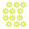 12Pcs Flower Shape Tennis Racket Shock Absorbers Silicone Vibration Dampeners Racket String Shock Absorbers Enduring