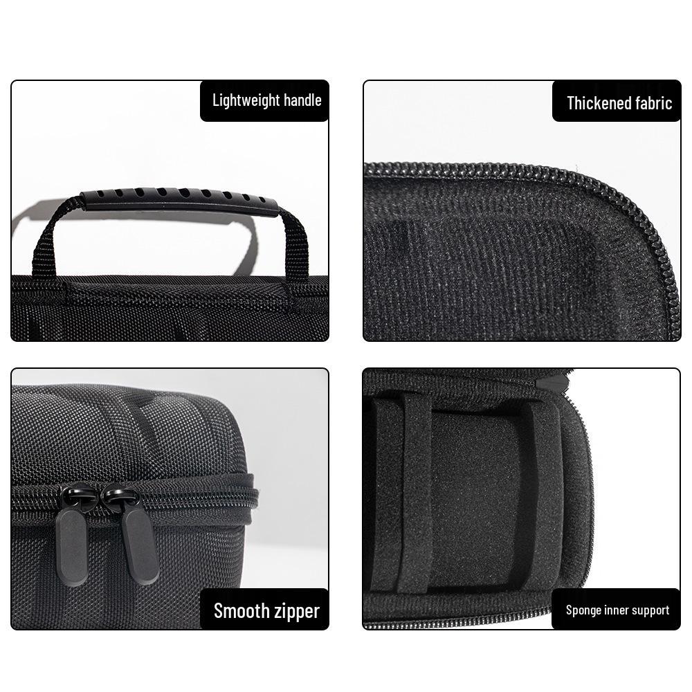 Eva Drop-Proof Hard Shell Watch Storage Bag Set, Fits Casio Watches - Includes 5 Portable Handbags with Sponge Lining