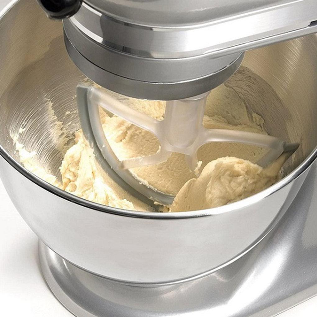 Mieszadło Krawędziowe Metalowy Stojak Miksery Pokarm Plastikowe Płaskie Narzędzie do Pieczenia Domowa Maszyna Kuchenna Nasadka Zamienna