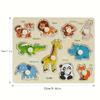 Wooden Puzzle Toys, Suitable for Preschool Education Puzzle Toys for Young Children,
