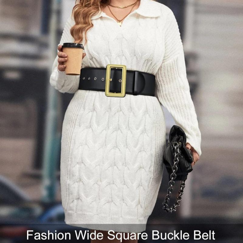 European and American Santa Claus Christmas Wide Waist Belt for Men