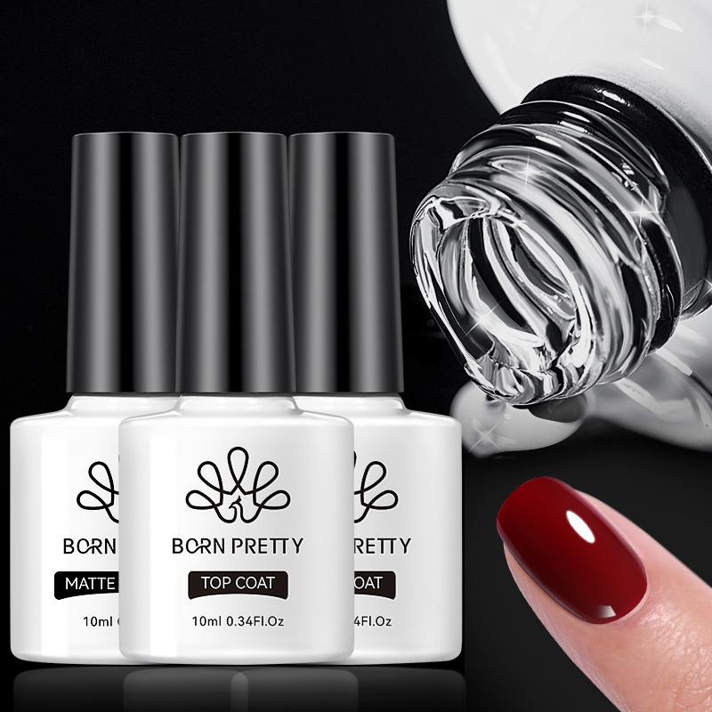 

BORN PRETTY 10 мл Базовый гель и гель-лак для ногтей с верхним покрытием Блестящий маникюр Впитать стойкий гель УФ-светодиод