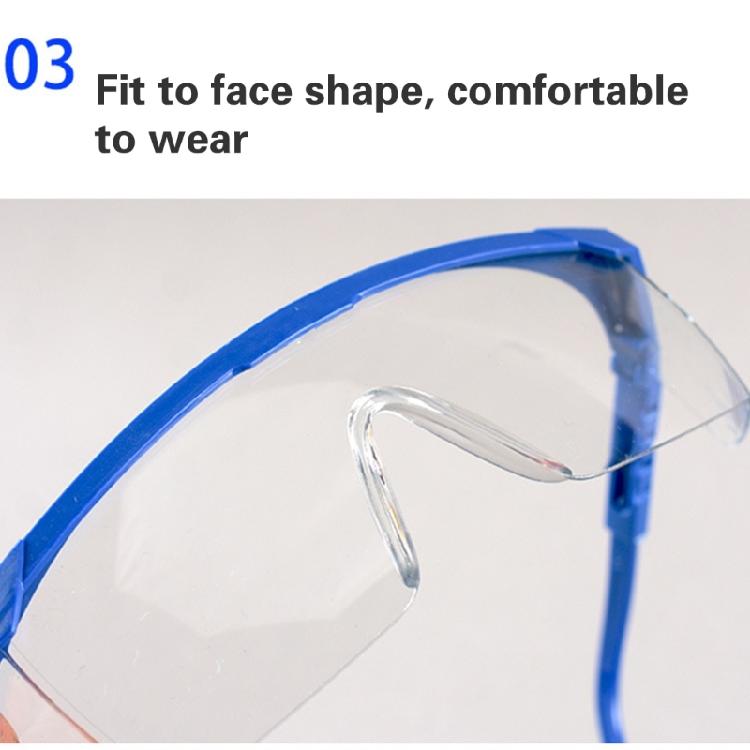 Set of 12 Safety Goggles for Lab Garden Industry Nice Visual Eye Protections For Multiple Occupational Use