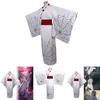 Demon Slayer Twelve Kizuki Rui Cosplay Costume Kimono With Cotton Blend Fabric