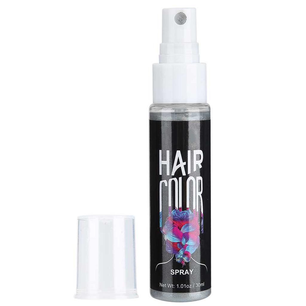Sevich 30ml Temporary Hair Dye Spray DIY Hair Color Spray Hair Spray LiquidGray