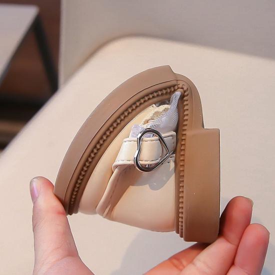 Повседневная обувь из искусственной кожи с круглым носком для 3-х лет — фото 12