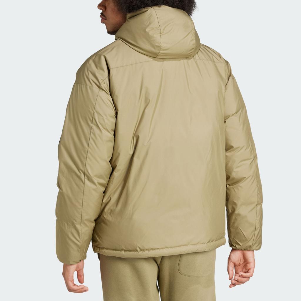 Adidas Arsenal FW24 Sezonowa Dwustronna Ciepła Kurtka Bawełniana Męska Kurtka Zielona Skórzano-Szara IT3916