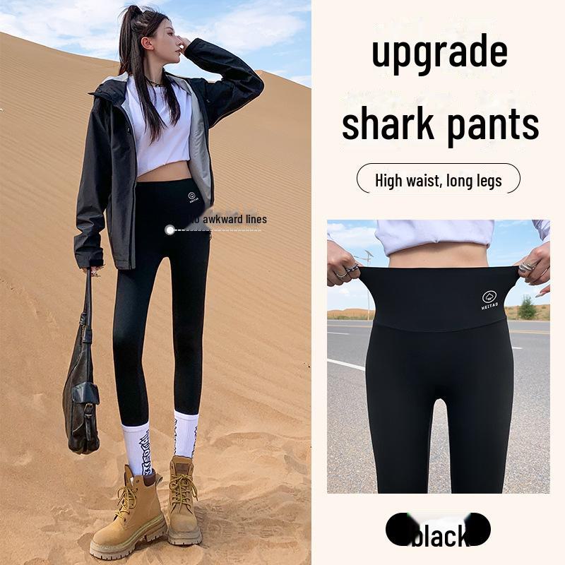 

Женские бесшовные нейлоновые штаны для йоги с высокой талией - Осенняя одежда XL (130~160 jin)