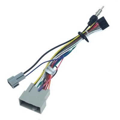 16Pin Nav Stereo Power Cable Wire Harness Audio Adapter For Honda Fit City Greiz