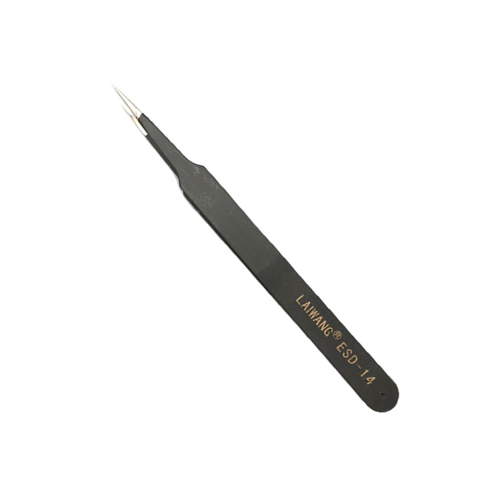 1.5MM Eyelash Tweezers High Grade Coverage Stainless Steel Eyewinker Extension Tools Easy to Clean Curve Lash Supplies