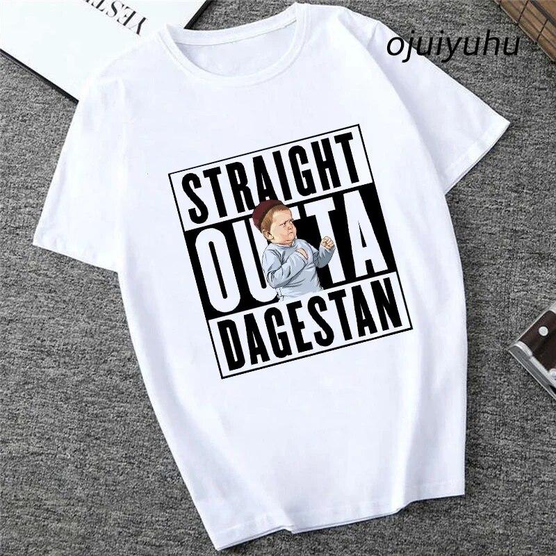 Team Hasbulla Shirt 2024 Damen Kawaii Grafik Hasbulla T-Shirt Unisex Grunge Lustiges Cartoon T-Shirt Mode Niedliche Oberteile Unisex 90er