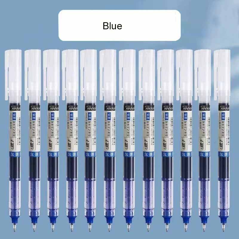 0.5mm Quick-Drying Large Capacity Smooth Rollerball Pens Gel Ink Pen Needle Point Fine Line Writing School & Office Supplies