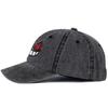 New Unisex Washed Cotton Cap Devil Embroidery Baseball Cap For Man Woman Casual Outdoor Dad Hat