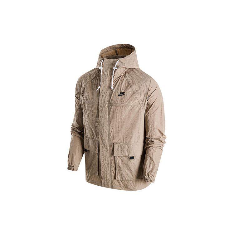 Nike Klubové bundy a kabáty Pánske Khaki FN3109-247