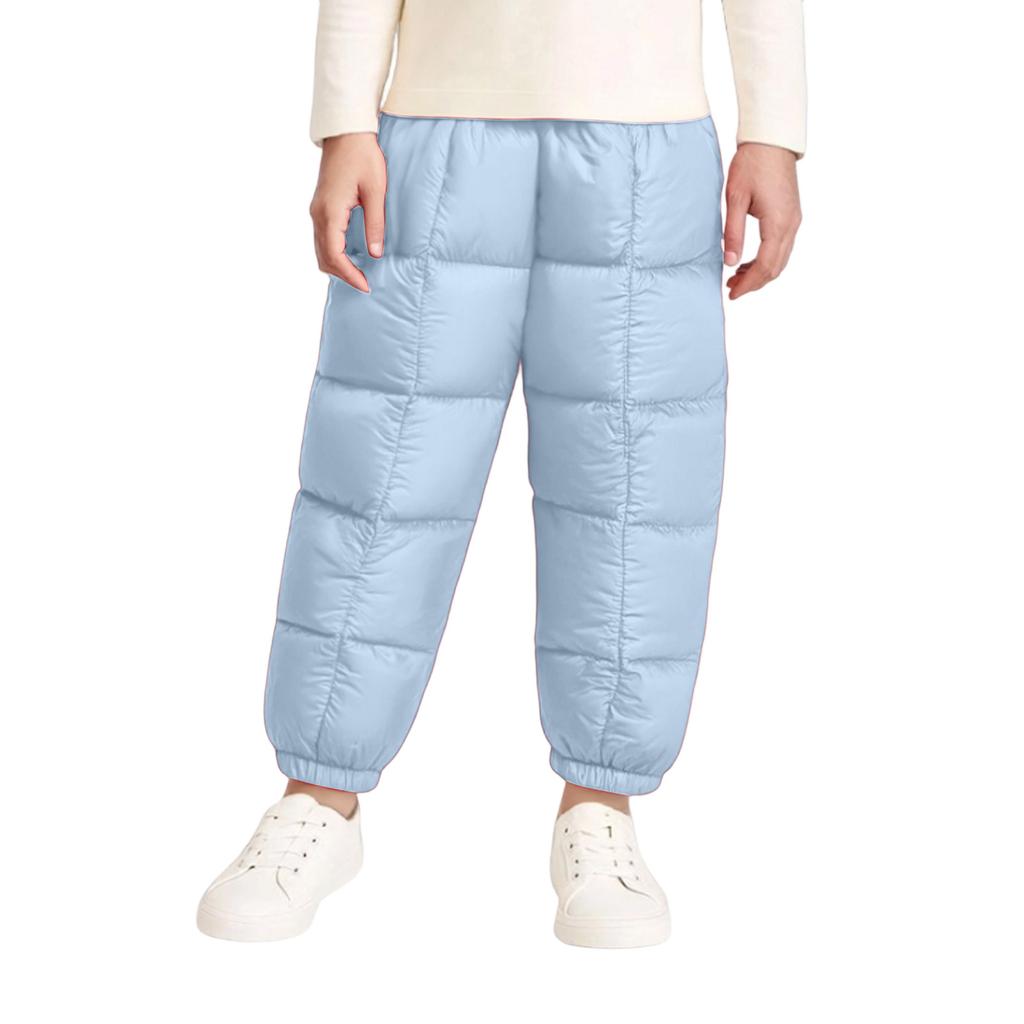 Kids' Pants - Solid Color Quilted Trousers