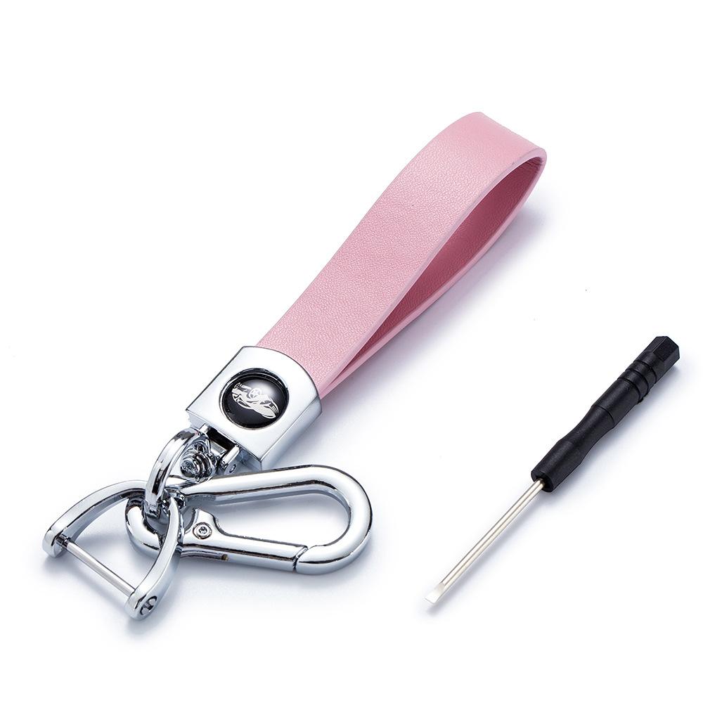 

Hot-selling car logo car keychain, lanyard logo is suitable for Volkswagen Toyota Benz keychain