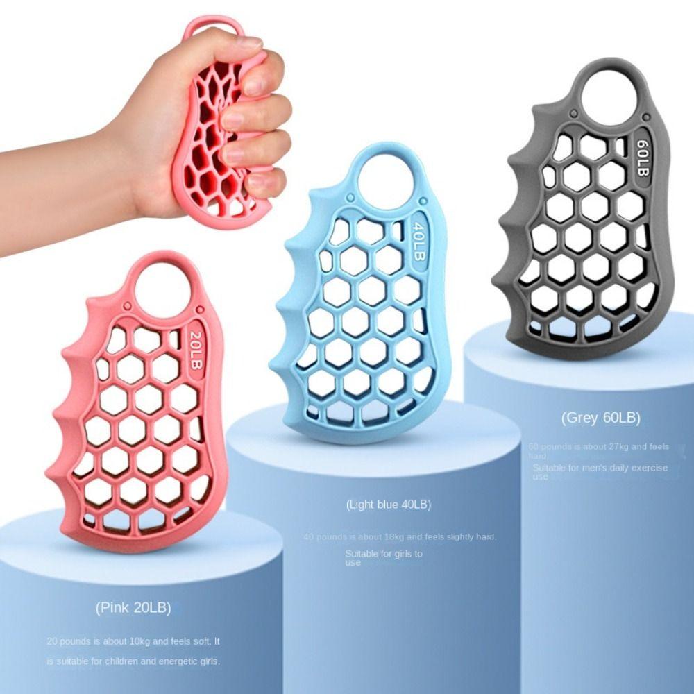 With Carrying Ring Grip Strength Trainer Honeycomb Hand Grip Strengthener  Increase Muscle Power