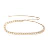 Shimmering Waist Chain for Female Fashion Pearl Wedding Chain Decorative Chain Belt Party Waistband Waist Accessories