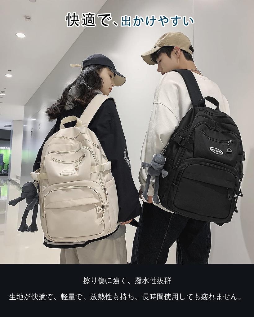 Topokentlina Women's Lightweight School Backpack for High School Girls, Waterproof, Lightweight, Cute, Casual, Holds a 15.6-inch Laptop, Perfect for