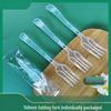 Transparent Disposable Plastic Forks