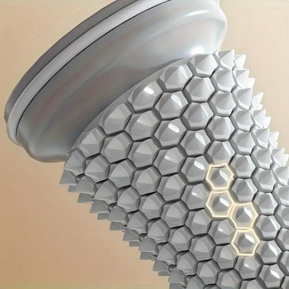 Massageador de pés Rolo de massagem Yoga Bola de massagem Rolo de fáscia plantar Relaxamento muscular Cuidados Massageador de pés manual de plástico