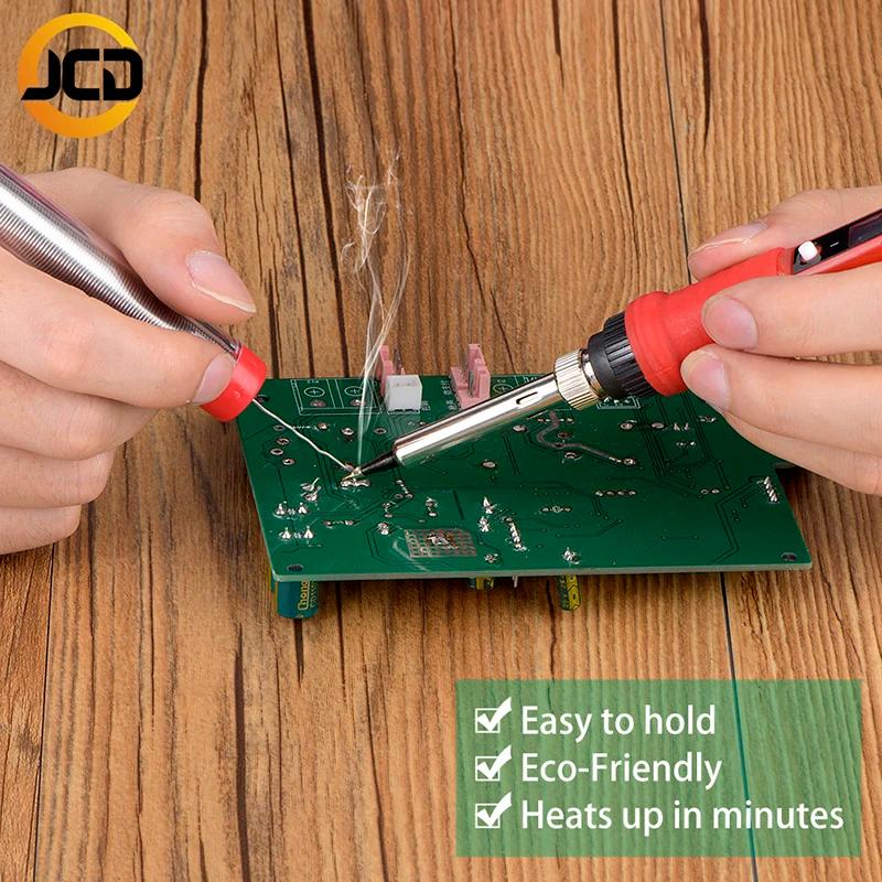 JCD 908S 220V 80W LCD Adjustable Temperature Electric Soldering Iron