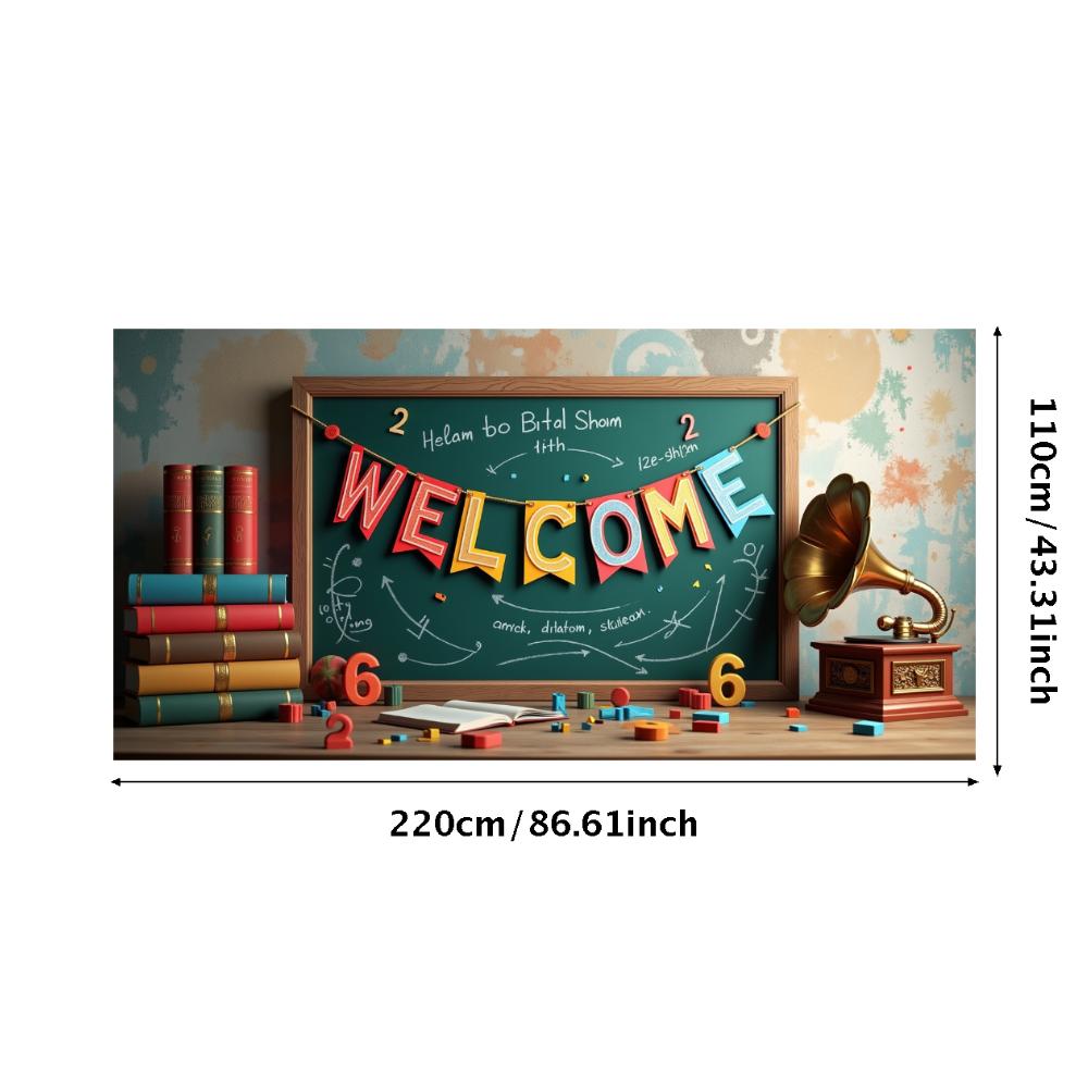 Customizable   Welcome Banner   Event Sign   School Decor   for  Reception Teachers’ Day Campus