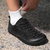 Unisex Barefoot Wide Toe Shoes Women Men Artificial Leather Minimalist Sneakers Zero Drop Outdoor Lace-Up Slip On Walking Shoes