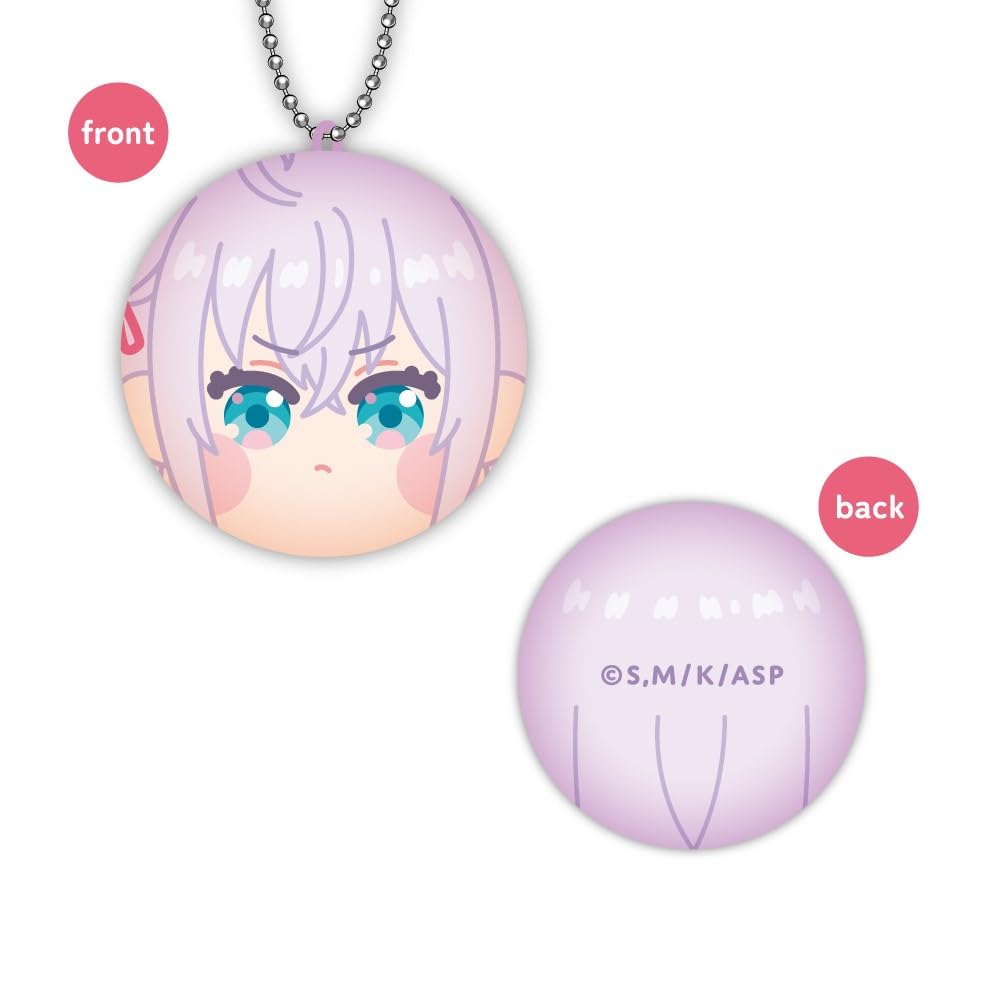 Xebec - My Neighbor Arya, Who Sometimes Whispers in Russian, Name Pittanko Marukore! 1 Box, Approx. W55mm, Made of Polyester and Metal