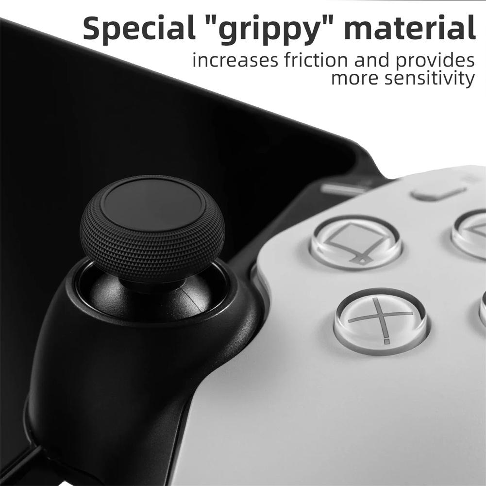 6 Pièces Adhésifs Antidérapants pour Joystick Thumb Stick Grip Caps Couvercle de Joystick pour Manette de Jeu Compatible Pour Manette PS Portal